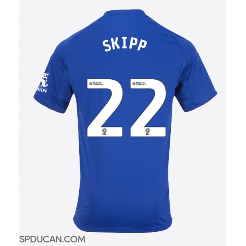 Muški Nogometni Dres Leicester City Oliver Skipp #22 Domaci 2025-26 Kratak Rukav